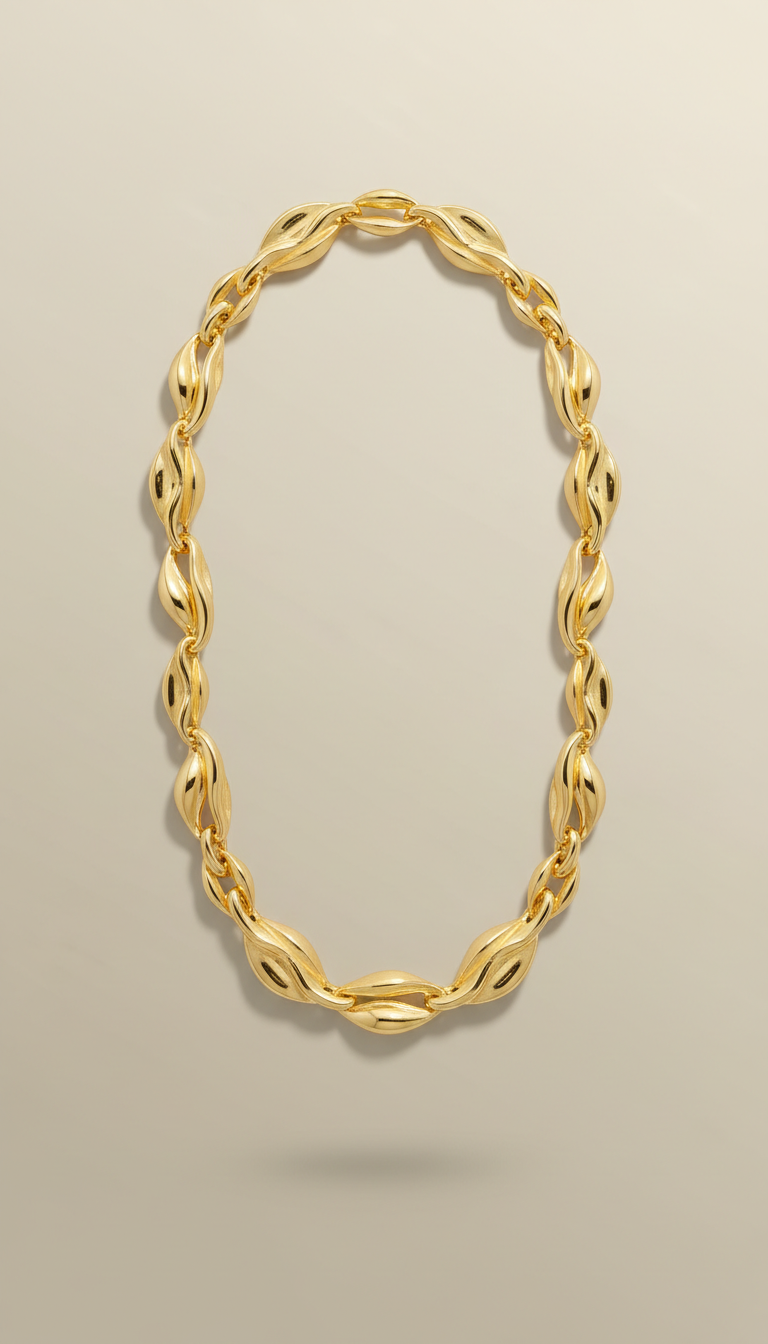 Collar brisa oro 18K